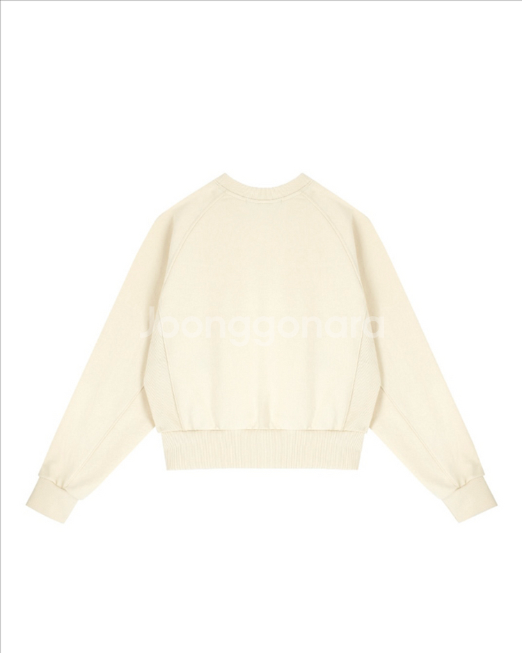 시티브리즈 크림맨투맨 새상품--8