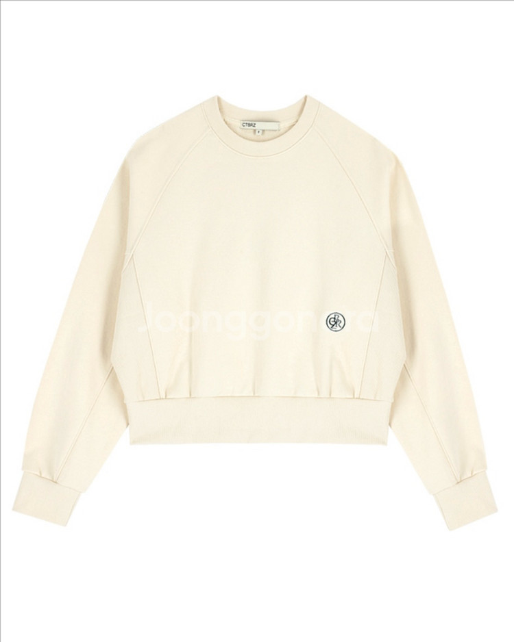 시티브리즈 크림맨투맨 새상품--7