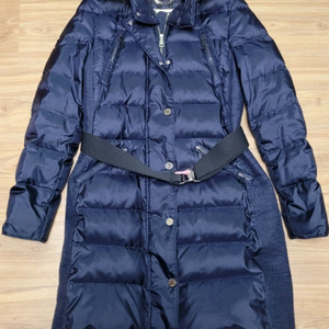 버버리 아비데일 여성롱패딩 네이비 S