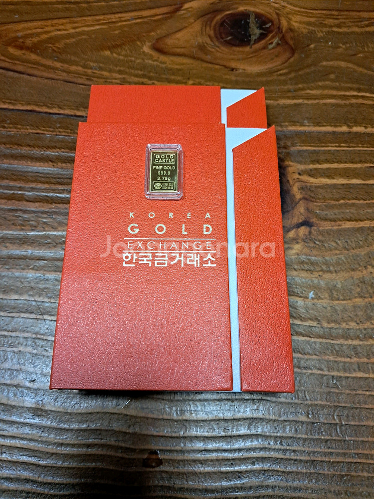 한국금거래소 골드바 1돈2개 신품 판매--0