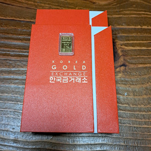 한국금거래소 골드바 1돈2개 신품 판매