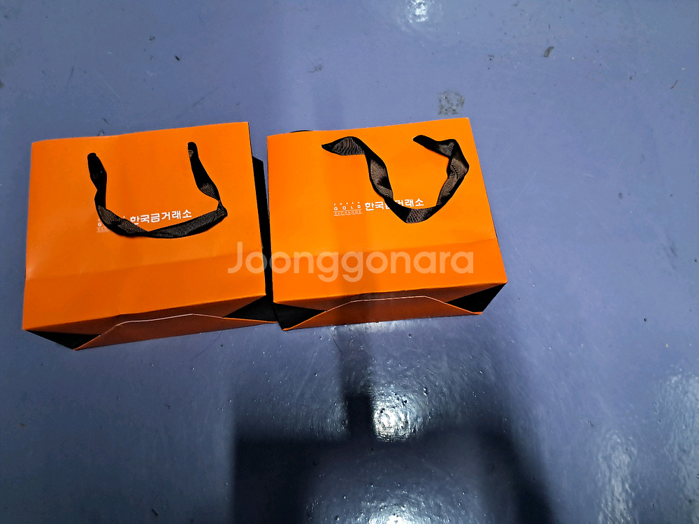 한국금거래소 골드바 1돈2개 신품 판매--3