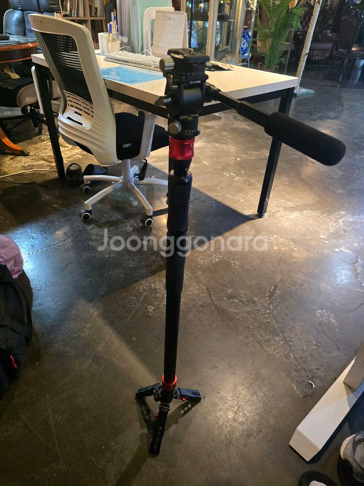 영상 촬영용 비디오 헤드 + 모노포드 세트--4