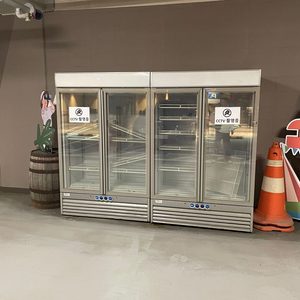 업소용 4도어 냉장 쇼케이스