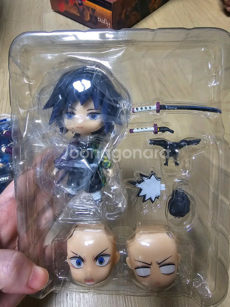 귀멸의칼날 기유 캐릭터 넨도로이드 피규어--1