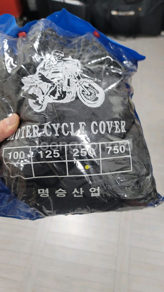 명승 산업 오토바이 커버--0