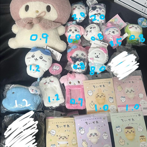 치이카와 하치와레 마이멜로디 랏코 양모펠트 인형포카홀더