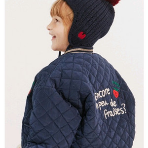 리미떼두두 딸기 퀼팅점퍼 xl사이즈