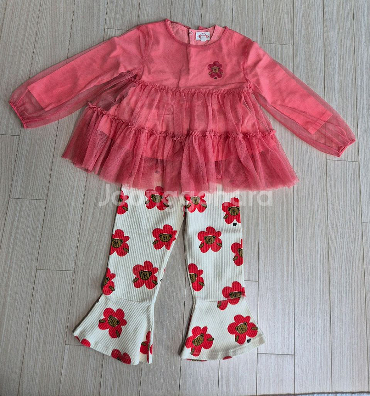 베베드피노 카멜리아 베어 상하 120사이즈(택포가)--0