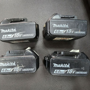 마끼다정품배터리6.0두개