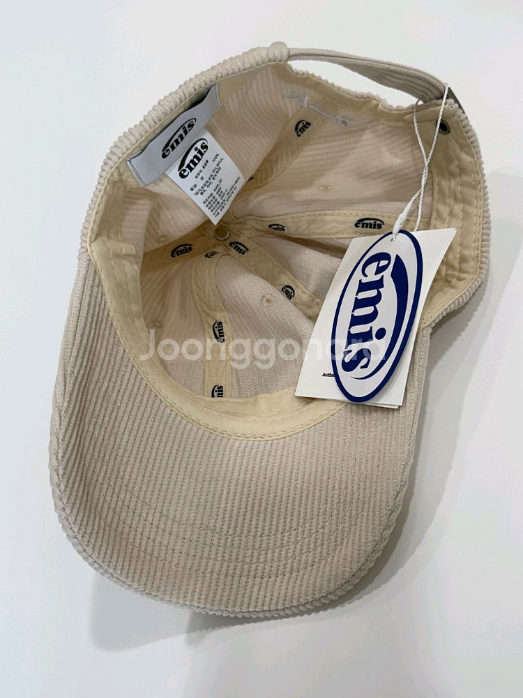 이미스 코듀로이 볼캡모자--5