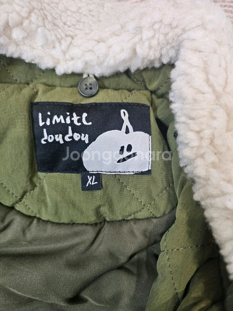 리미떼두두 레오파드 퀼팅점퍼 xl사이즈--3