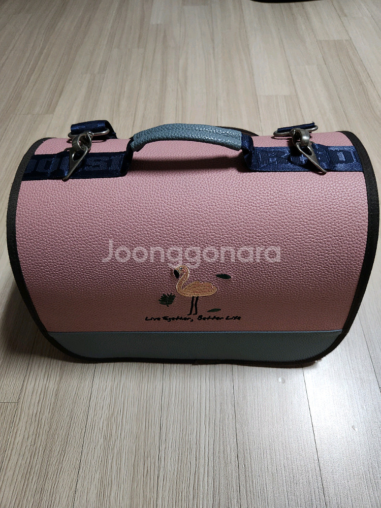 패리스독 애견 이동 가방 핑크색 사이즈 S--1