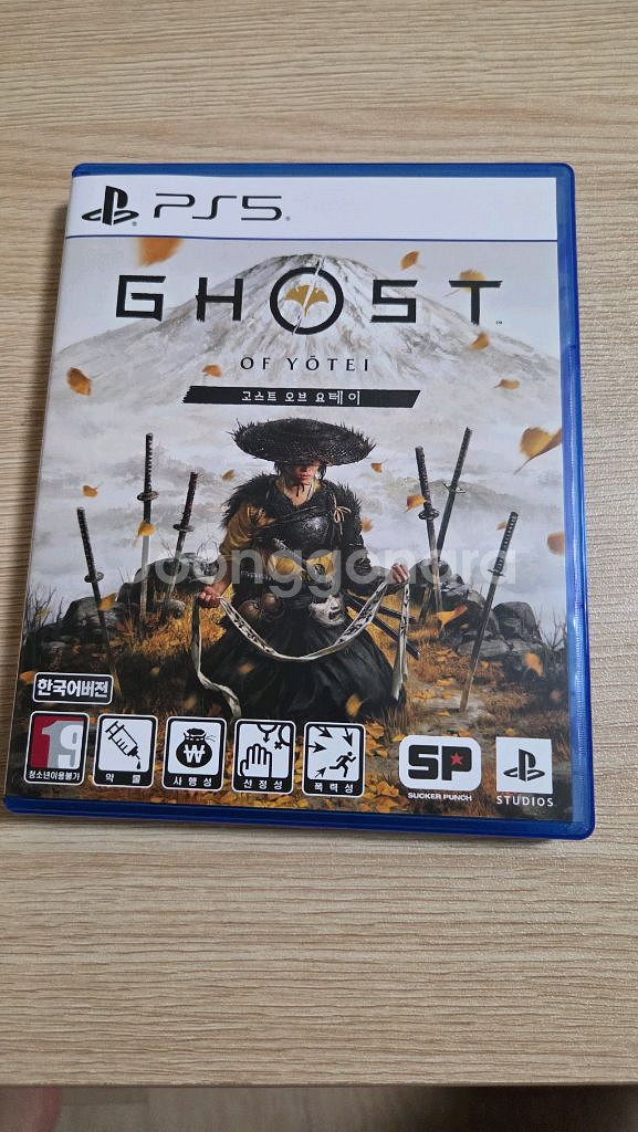 PS5 고스트 오브 요테이 코드미사용 택포 팝니다--0