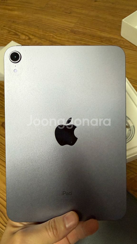 아이패드 미니6세대 64G 퍼플 풀박스 팝니다--5