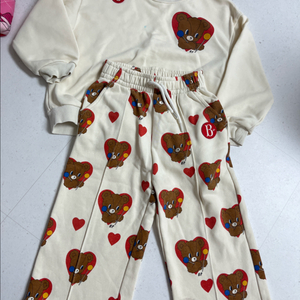 <쿨거택포>110-120 / 베베드피노 하트바바 상하