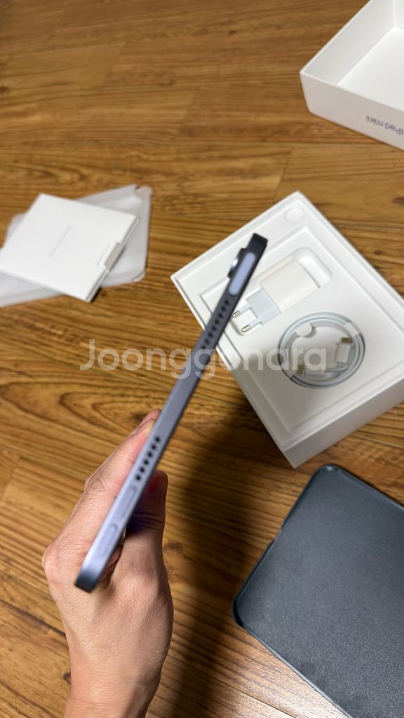 아이패드 미니6세대 64G 퍼플 풀박스 팝니다--9