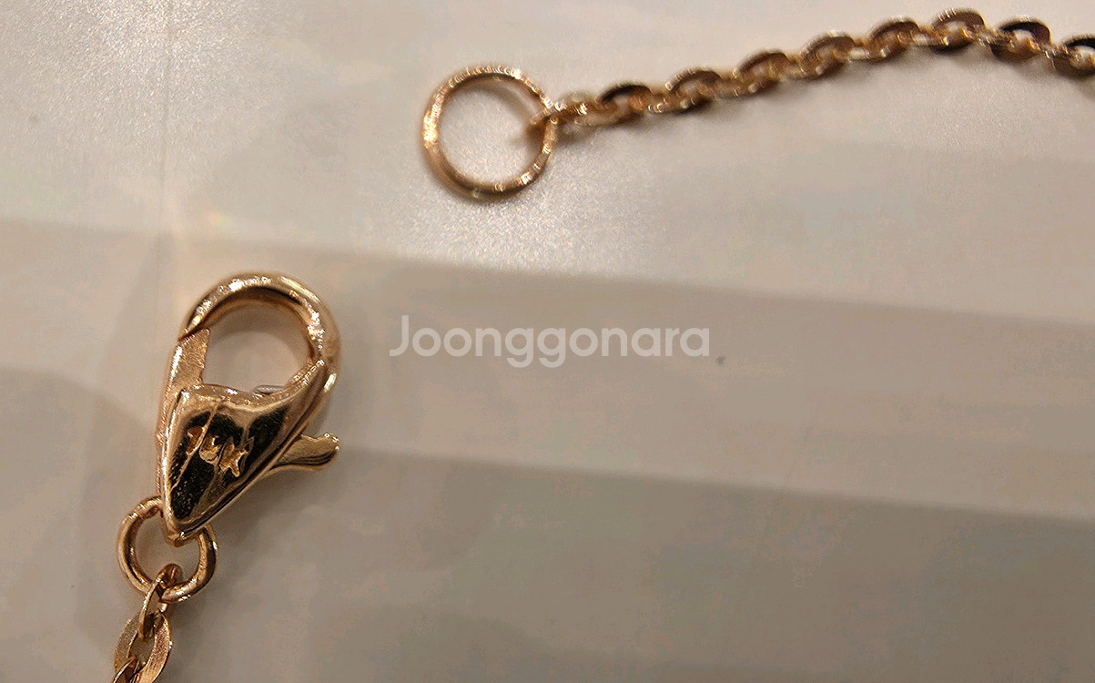 18k핑크골드_심플체인팔찌--6