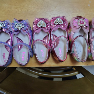 여아 150 사이즈 구두 3켤레