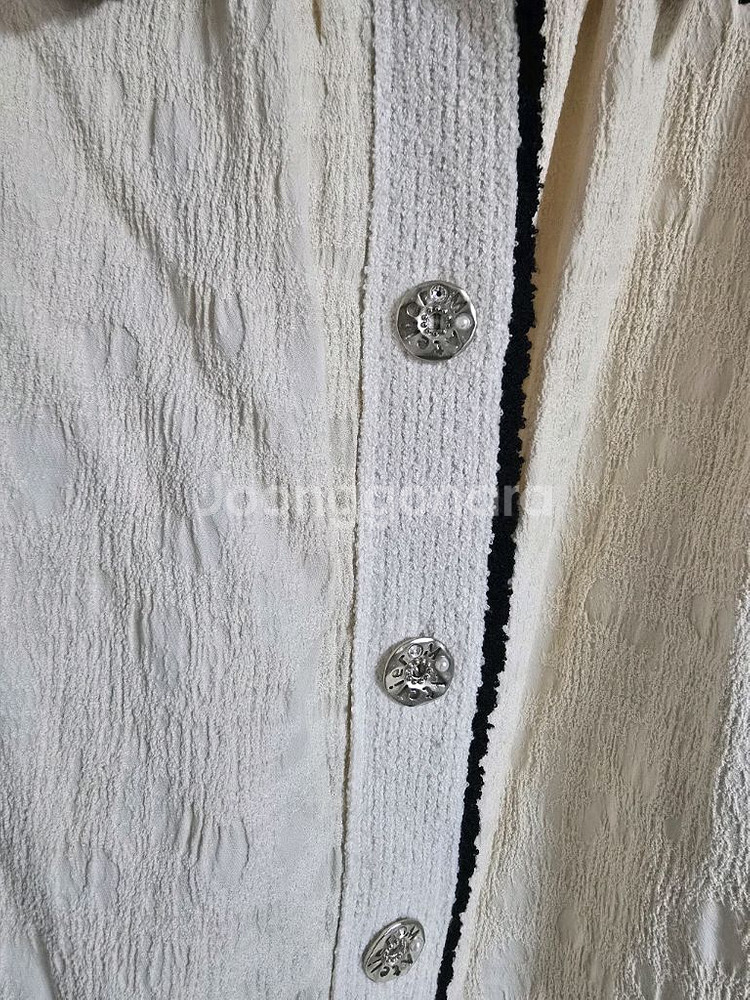 마인 아이보리 가디건. 마인 미샤 랑방 타임 시스템 sjsj 니트--1