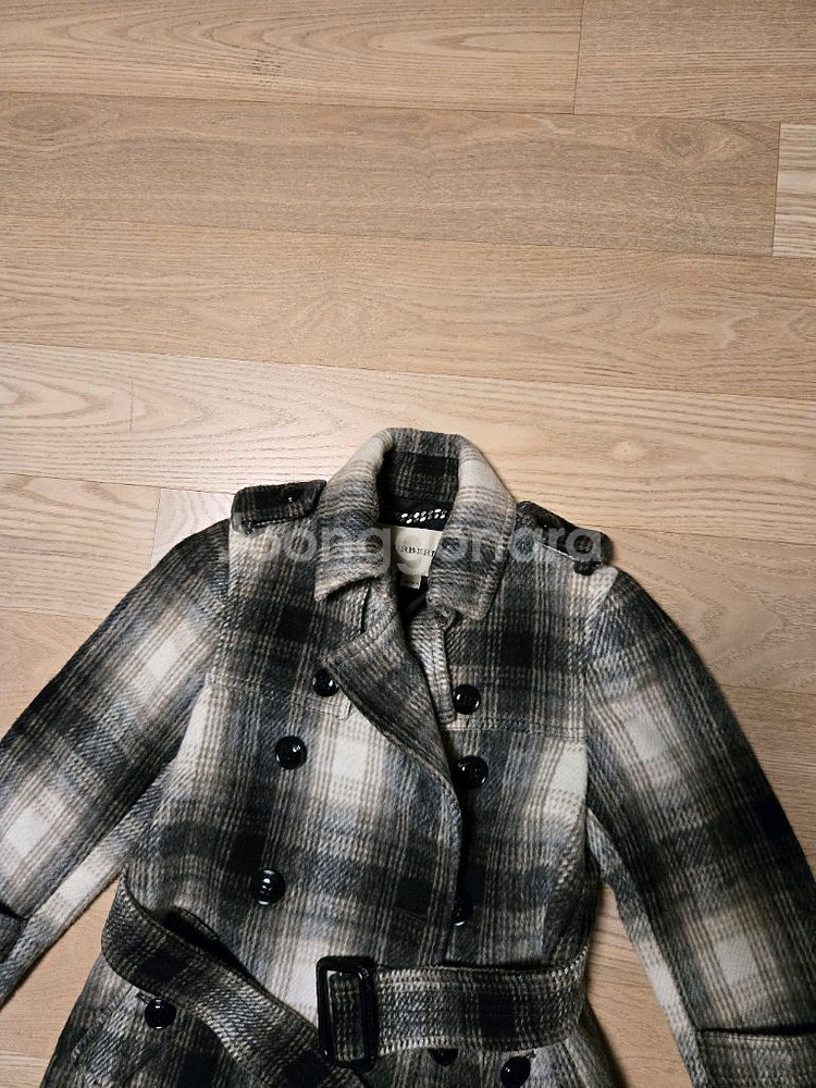 [4y/104cm] 버버리 키즈 밸트 코트 자켓--1