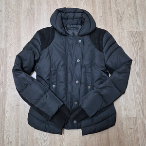 한섬 시스템 여성 덕다운 푸퍼 숏패딩