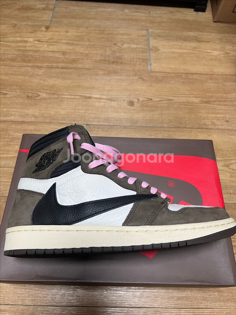 나이키 에어조던1 하이 스캇 모카 265--3