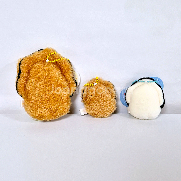 태닝 마린 굴인형 가방고리 키링 볼체인 오이스터--1