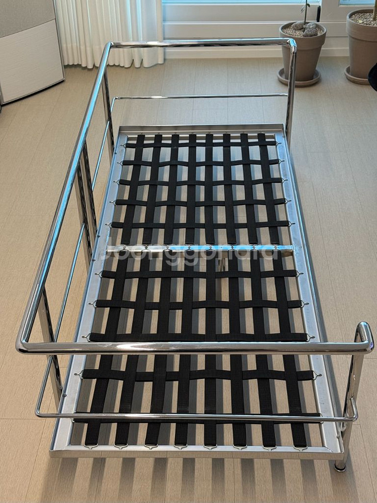 까시나 Cassina LC3 2seater X등급 블랙레더--2