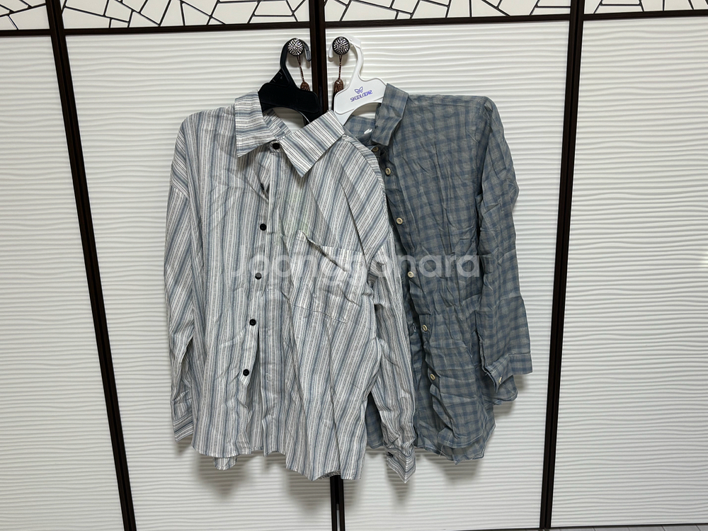 (새상품) 셔츠 블라우스 2개 일괄--0