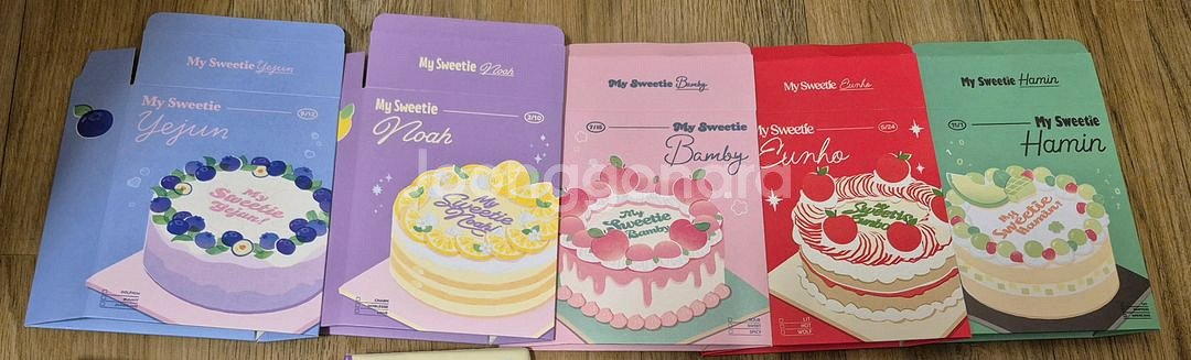 플레이브 2024 생일키트 양도(포카제외)--2