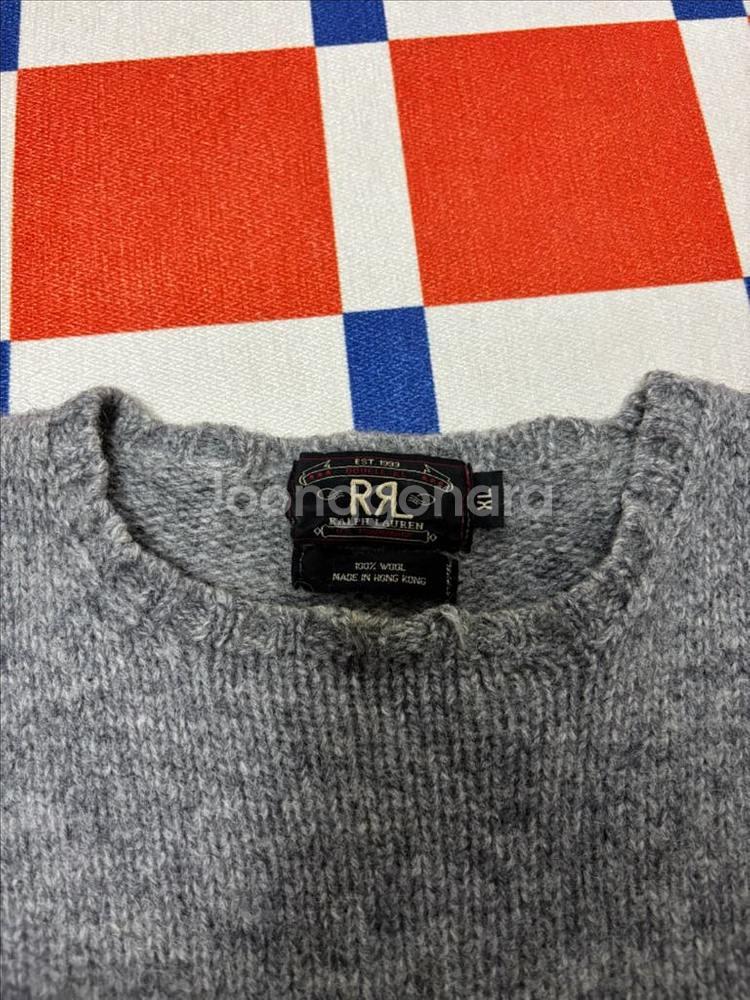 RRL 헤비 울 라운드 니트 더블알엘 스웨터--2