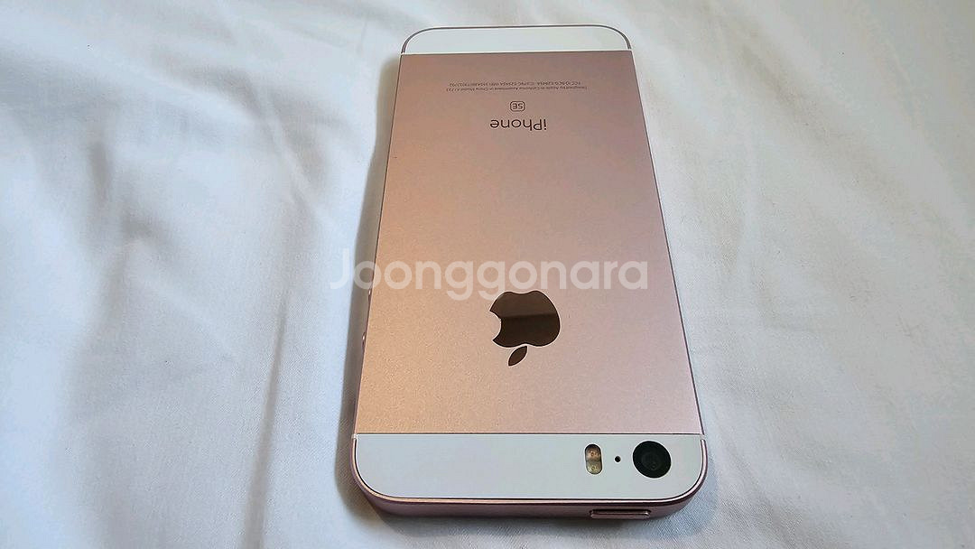 [짜깁기X정품] 아이폰 SE1 128GB 배터리신품 무음카메라 로즈골드--13