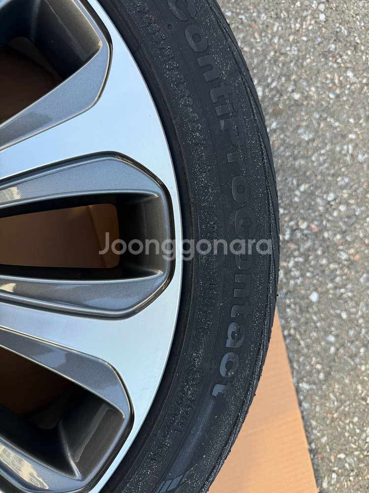 제네시스BH 오란씨 휠/타이어 235 45 19 2짝--6