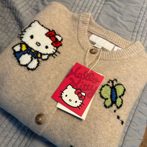 자라 키티 산리오 가디건