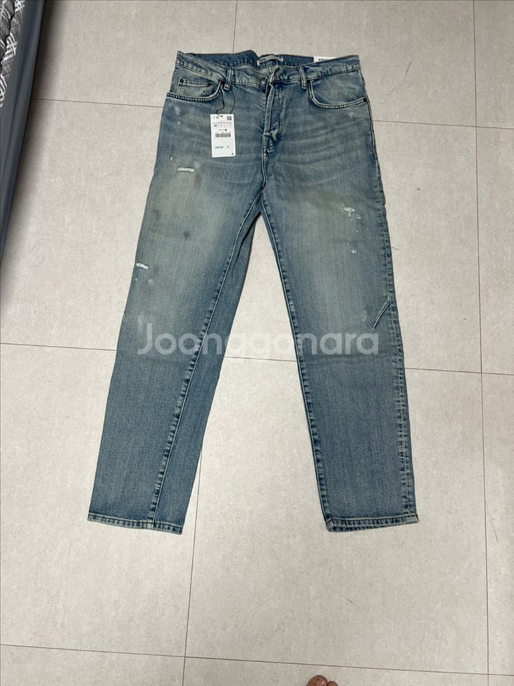 새제품 - ZARA 남성 스트레이트 데님 36새상품 자--0