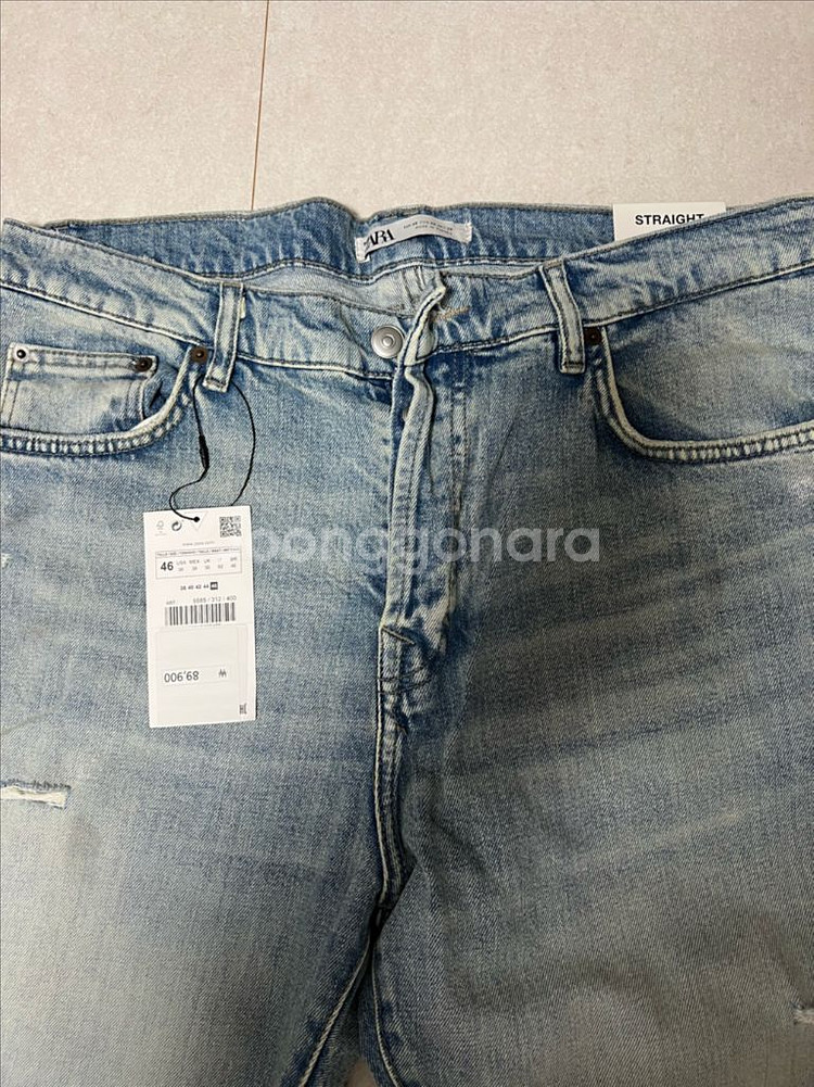새제품 - ZARA 남성 스트레이트 데님 36새상품 자--2