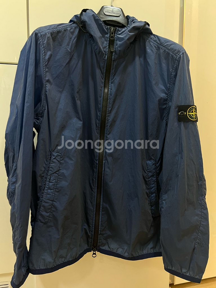 스톤아일랜드 나일론블루자켓 xl (새상품급)--0