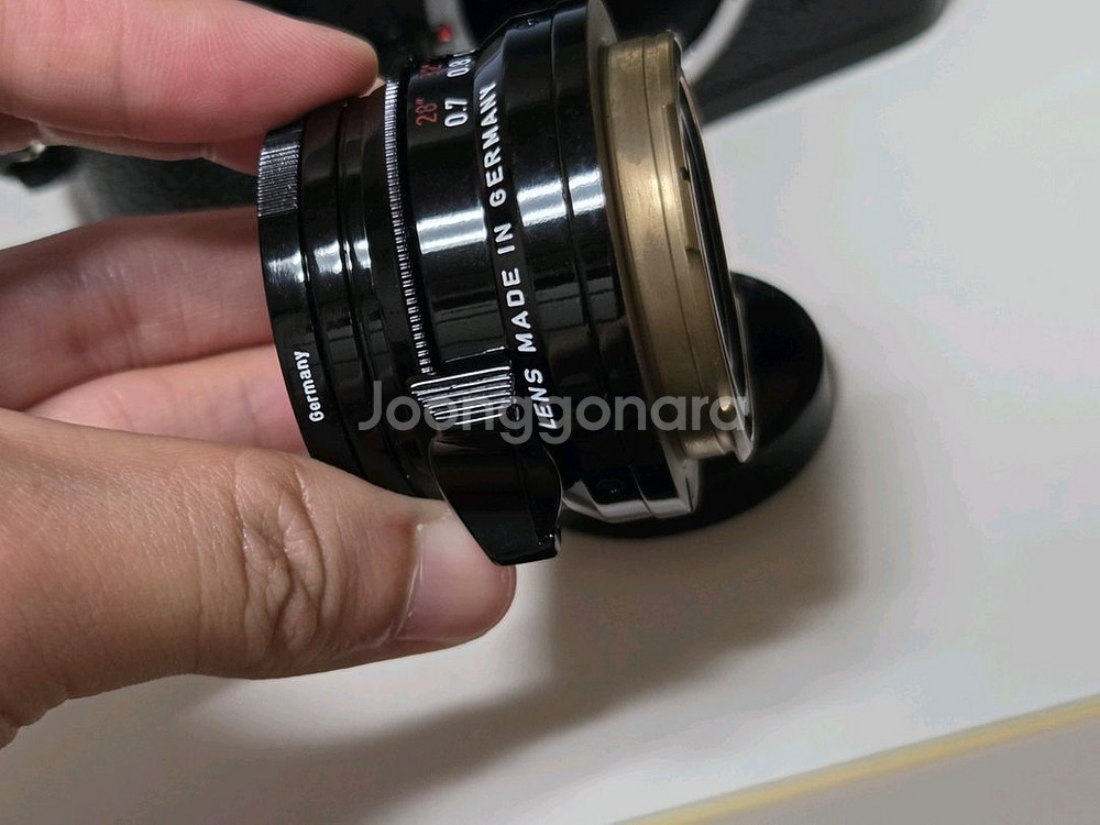 라이카 35mm f2 Summicron 8elements 8매 칸토 리페인팅 렌즈--3