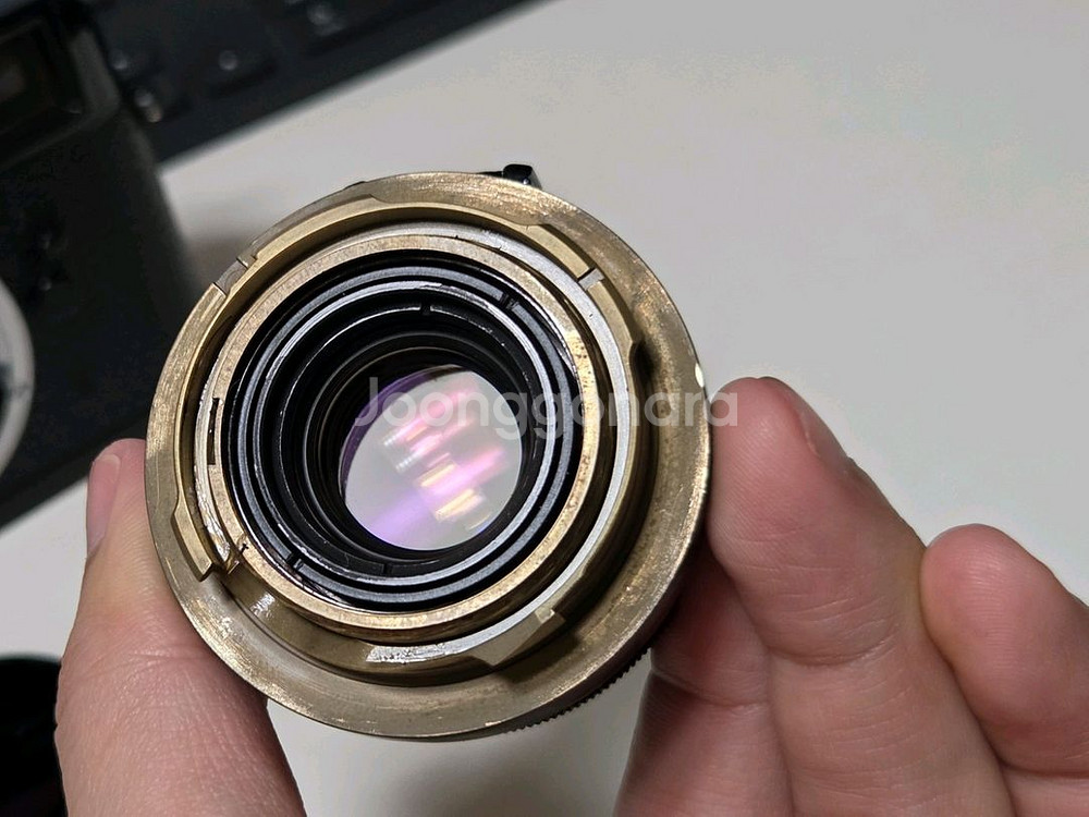 라이카 35mm f2 Summicron 8elements 8매 칸토 리페인팅 렌즈--4