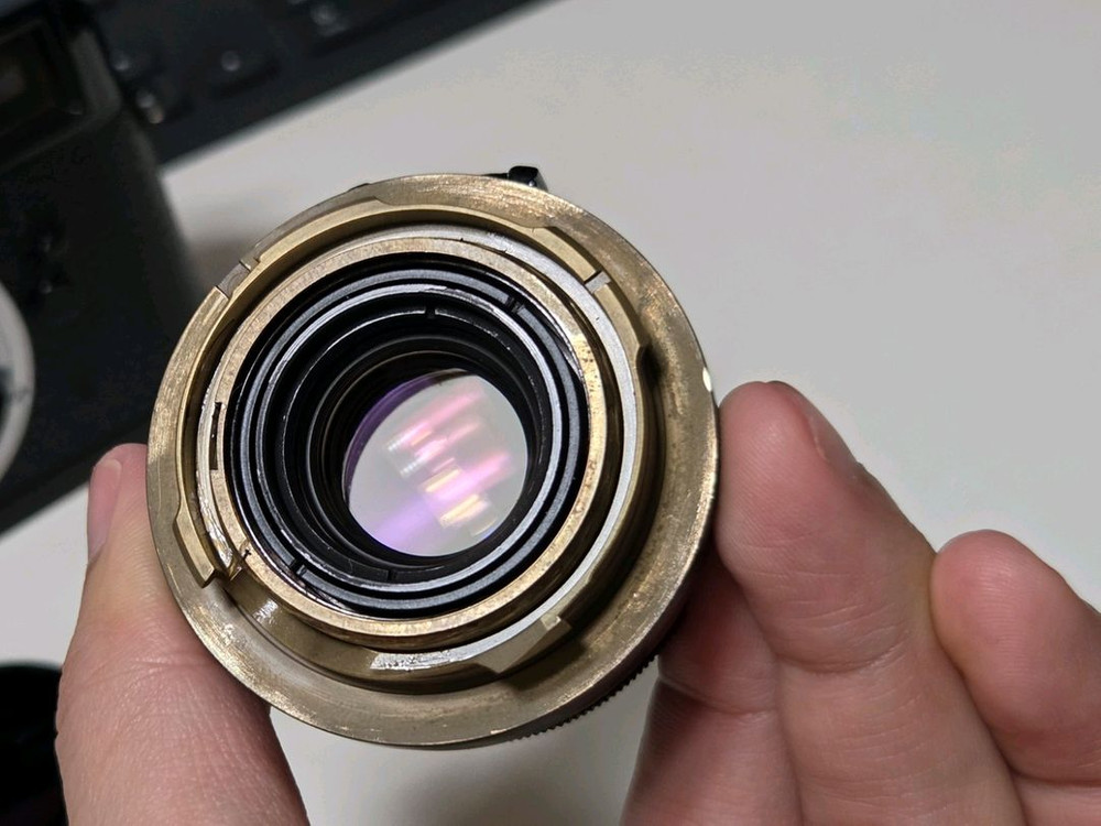 라이카 35mm f2 Summicron 8elements 8매 칸토 리페인팅 렌즈 이미지
