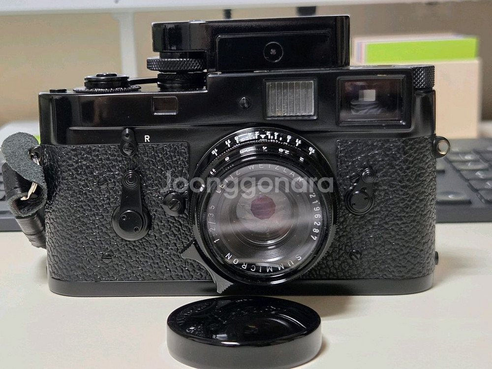라이카 35mm f2 Summicron 8elements 8매 칸토 리페인팅 렌즈--7