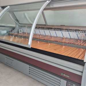 정육대면 정육쇼케이스 6자 내치형 정육냉장고