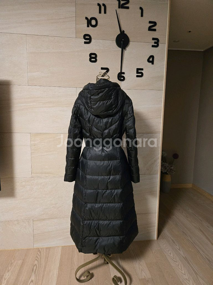 [F] 세련 밸트 여성 구스 롱패딩--2