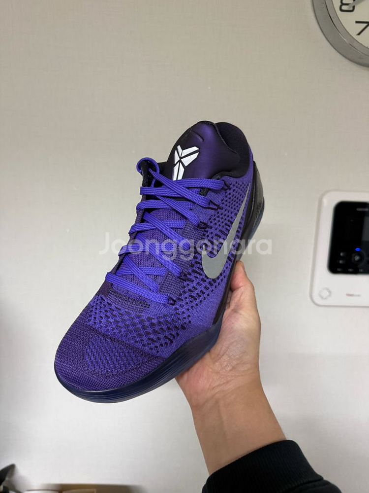 나이키 코비9 엘리트 로우 프로트 285 새상품--4