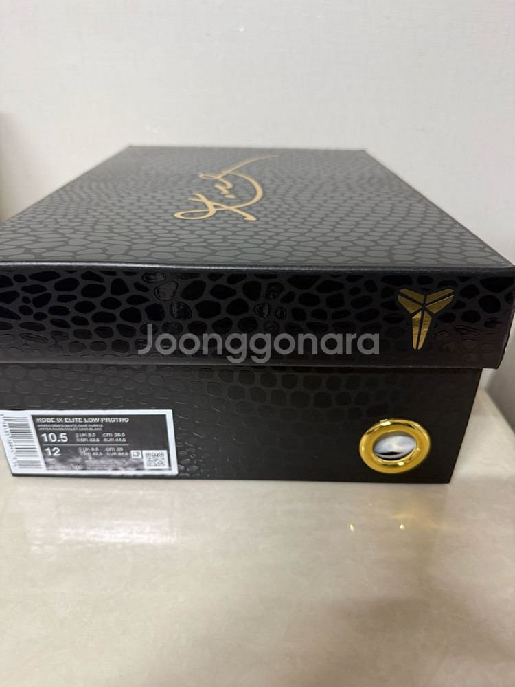 나이키 코비9 엘리트 로우 프로트 285 새상품--1