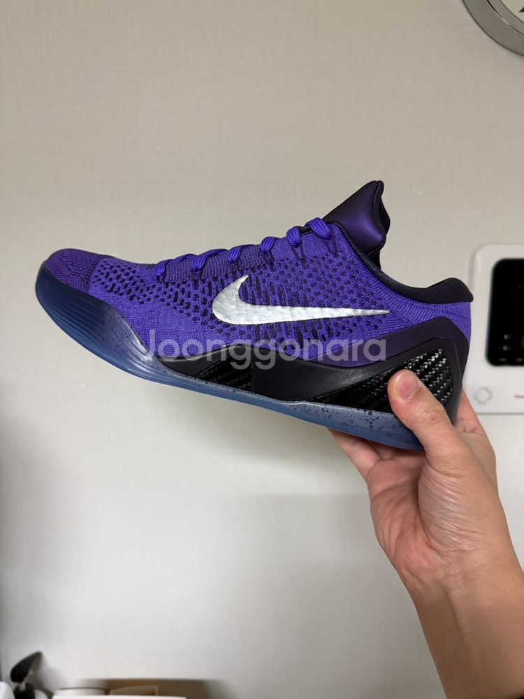 나이키 코비9 엘리트 로우 프로트 285 새상품--7