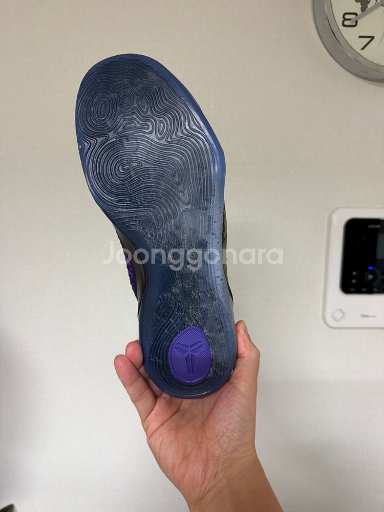 나이키 코비9 엘리트 로우 프로트 285 새상품--6