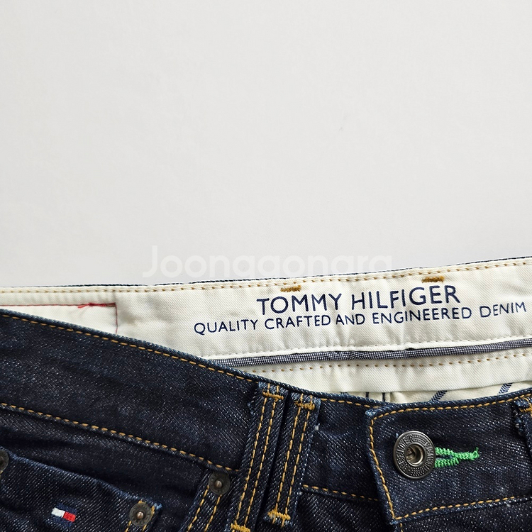 타미힐피거 청바지 진청 셀비지 사이즈30 R2776--4