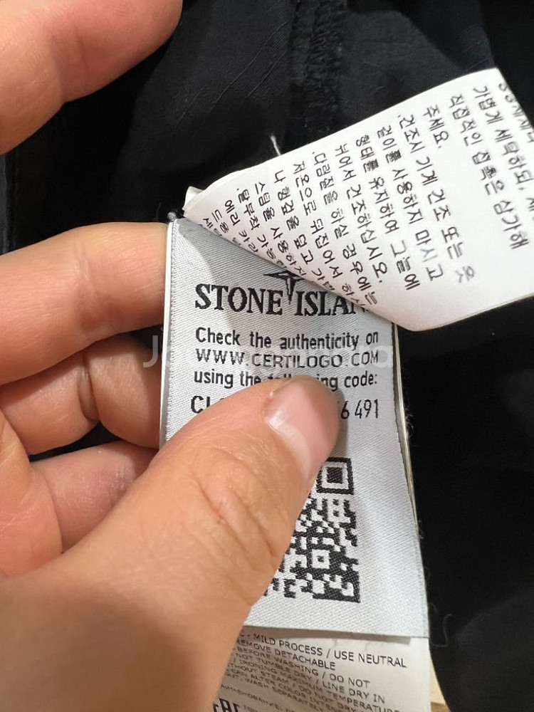 백화점) 스톤아일랜드 데님 자켓 M--2